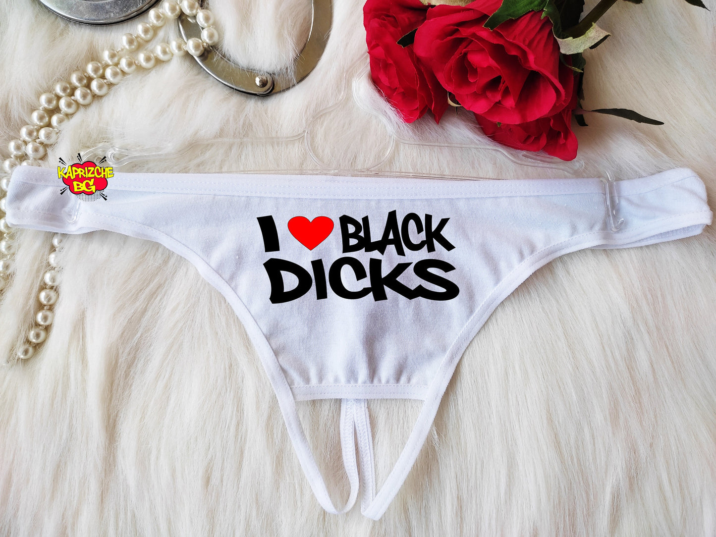 I Love Black Dicks Hotwife Sexy Panties