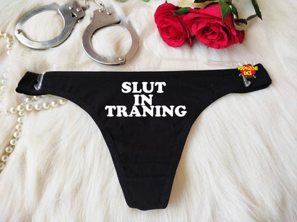 Slut In Training Hotwife Sexy Panties