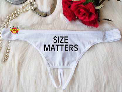 Size Matters Hotwife Sexy Panties