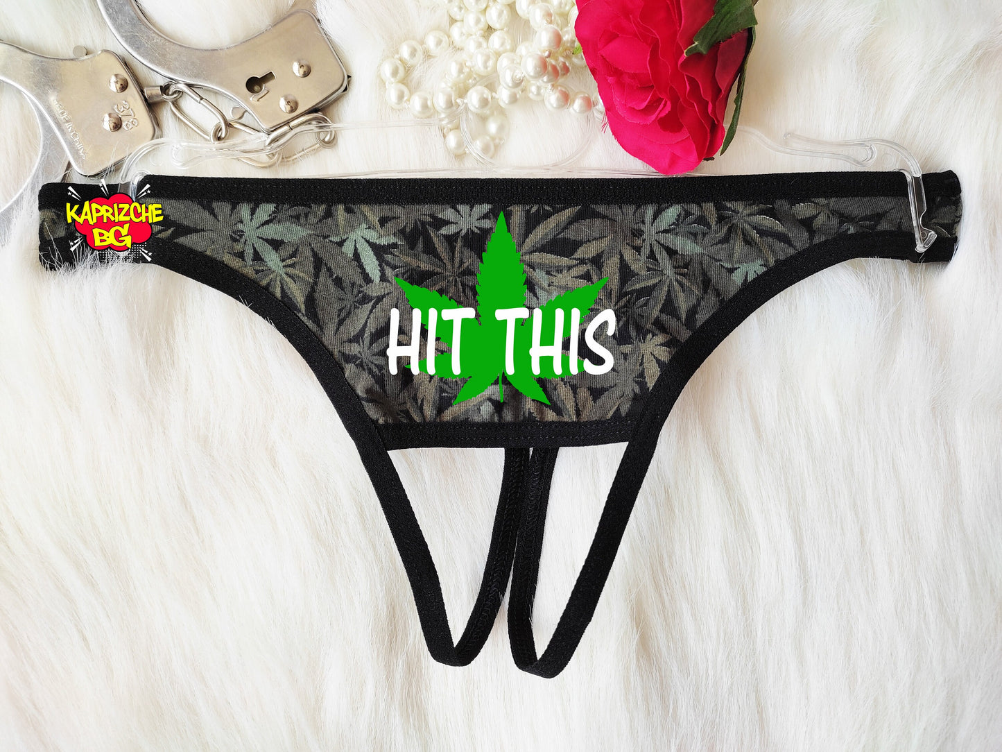 Hit This Weed Thong