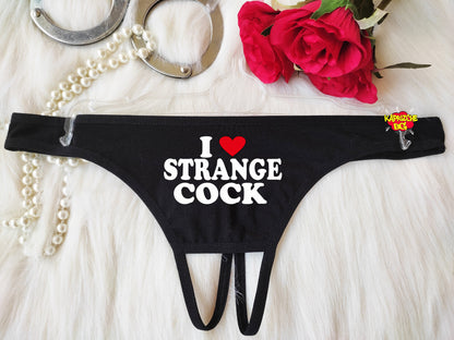 I Love Strange Cock Hotwife Sexy Panties