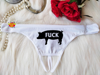 Fuck A Pig BDSM Panties