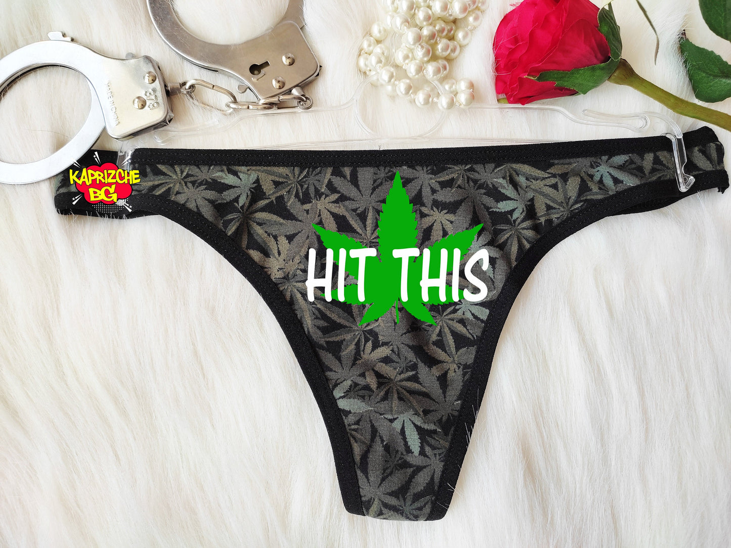 Hit This Weed Thong