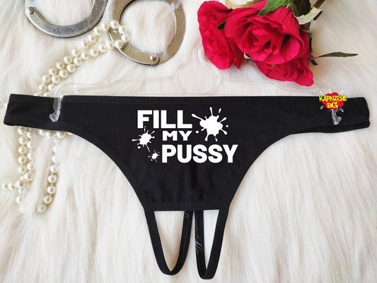 Fill My Pussy, Fetish Underwear,Submissive Panty,crotchless panti,Fetish Lingerie,Open Panties,Crotchless Lingerie,bdsm pantie