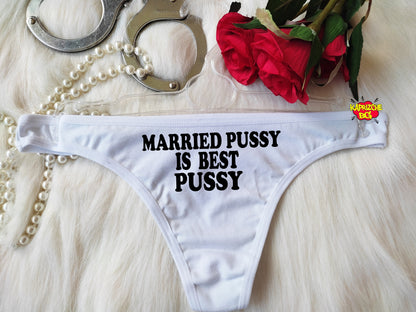 Married Pussy is Best Pussy -Hotwife Sexy Panties