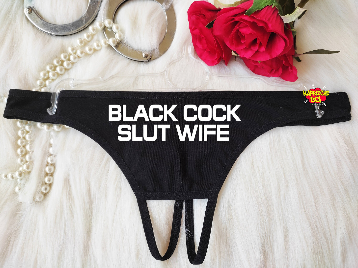 Black Cock Slut Wife - Hotwife Sexy Panties