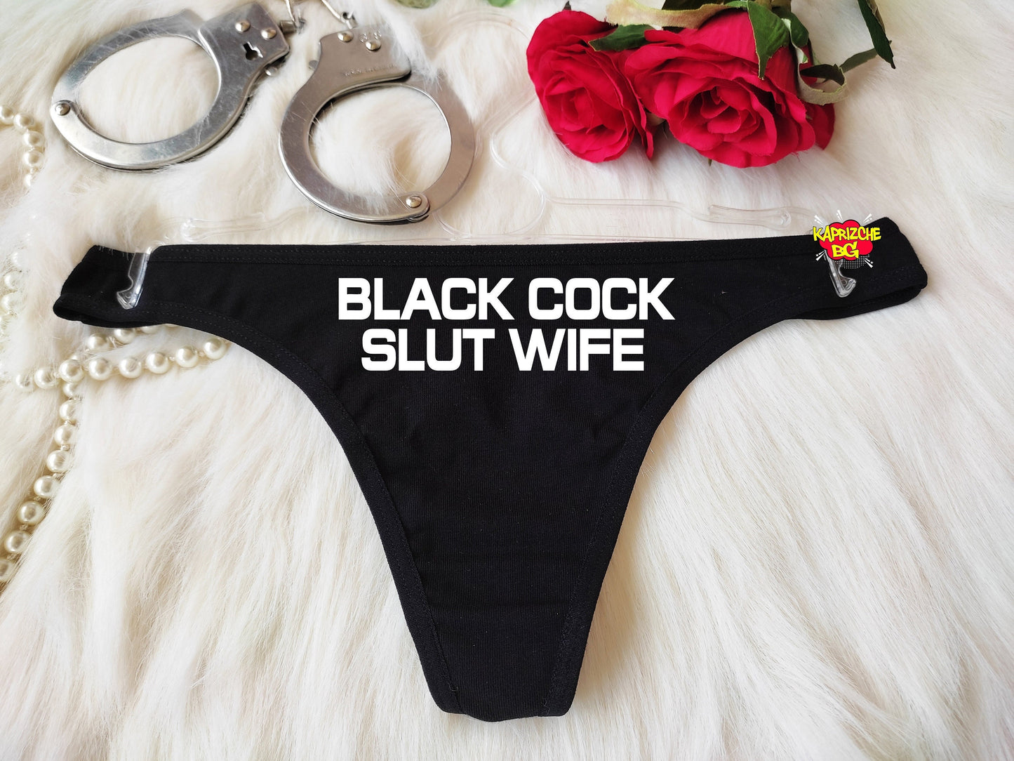 Black Cock Slut Wife - Hotwife Sexy Panties