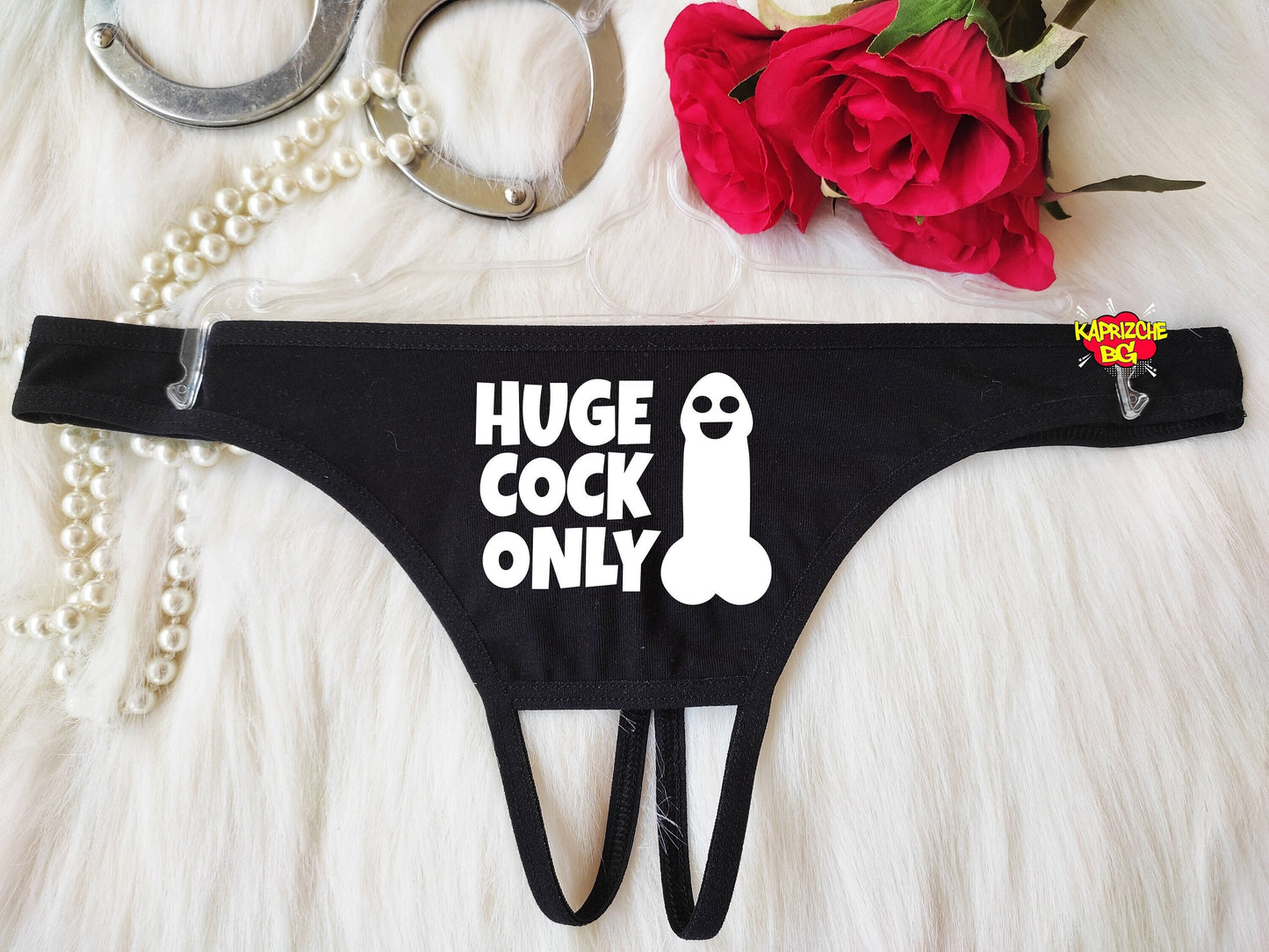 Huge Cock Only Open Panty, Naughty Hotwife Panties, Crotchless Panties, Cuckold Lingerie, Erotic Thong, Cumslut Panties, Erotic Lingerie