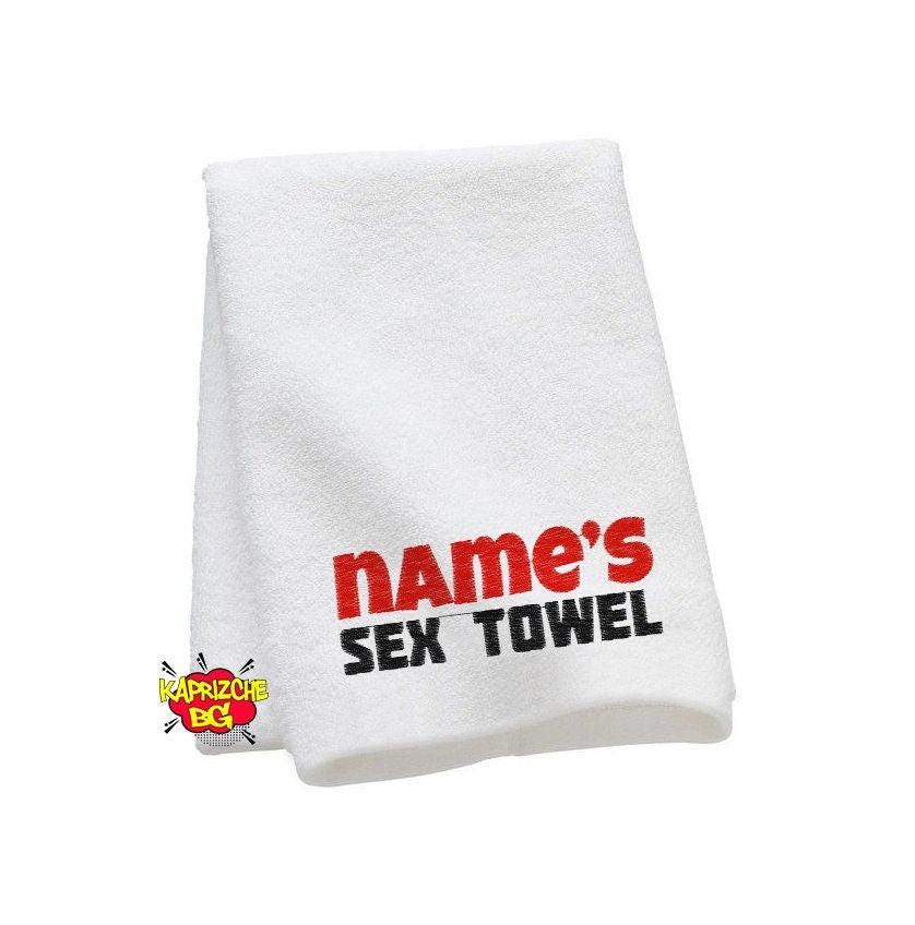 Personalized Sex Towel