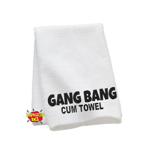 Gang Bang Cum After Sex Towel