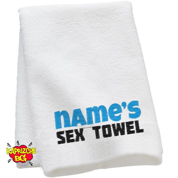 Personalized Sex Towel