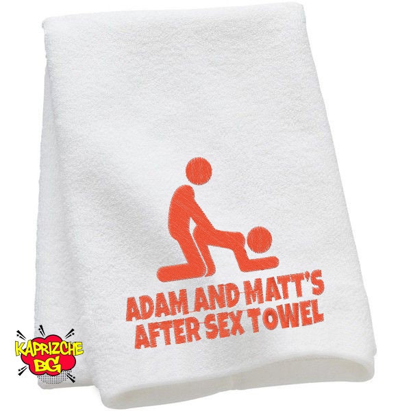 Personalized Gay Sex Towel