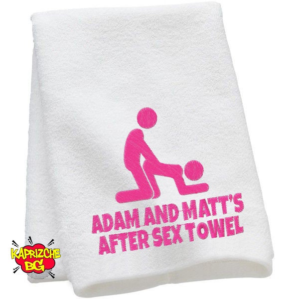 Personalized Gay Sex Towel