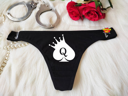 Queen Of Spades Hotwife Sexy Panties