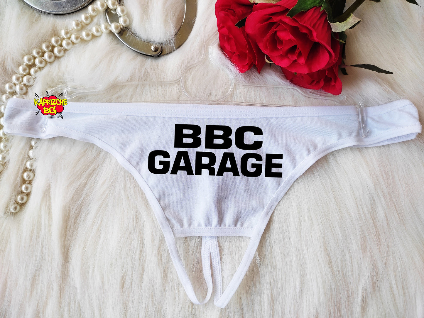 Big Black Cock Garage Hotwife Sexy Panties