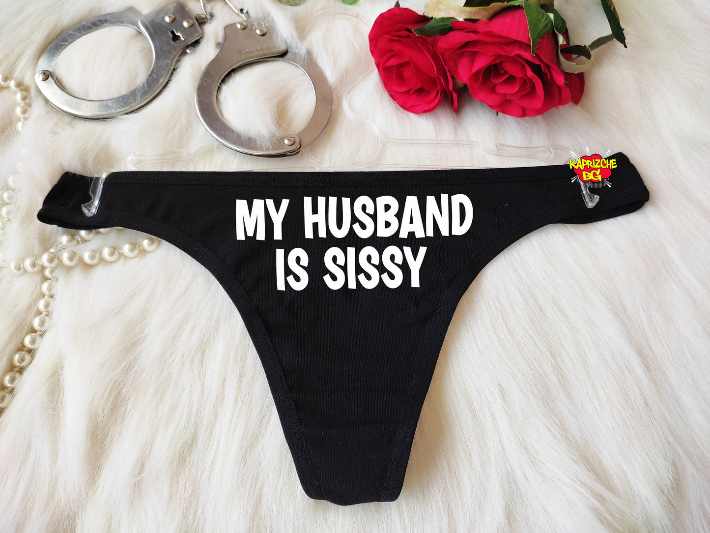 My Husband Is Sissy Panties Open Crotched Panty Sexy Thong Panties Panty Open Crotch Lingerie Slut Thong Hotwife Cloth Personality Gift