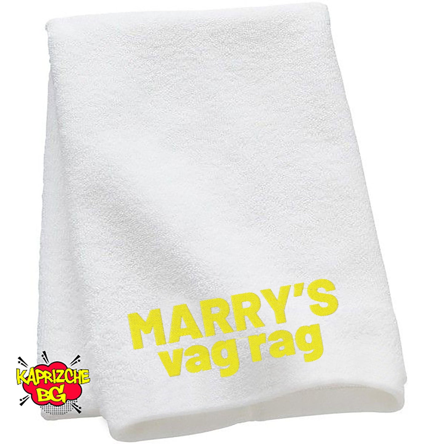 Personalized Vag Rag