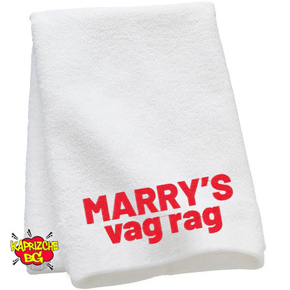 Personalized Vag Rag