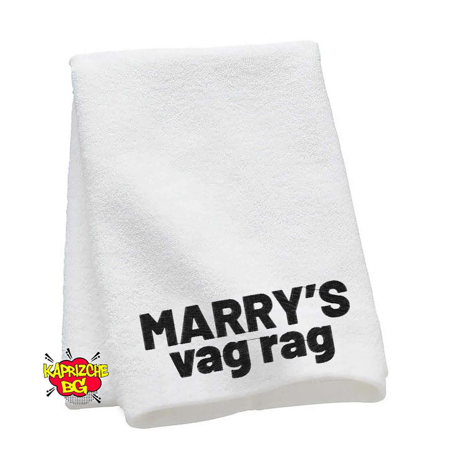 Personalized Vag Rag