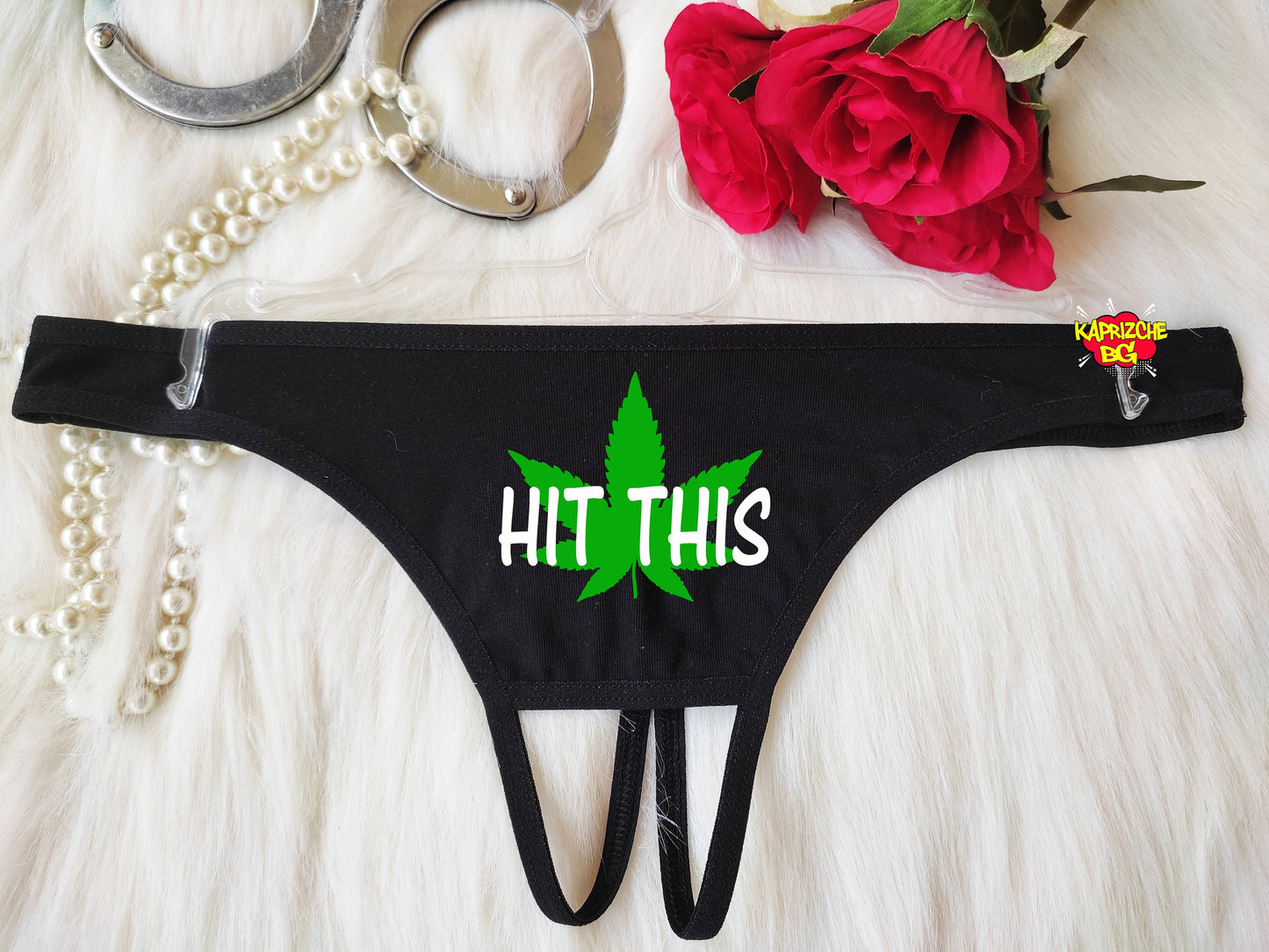 Hit This Weed Thong