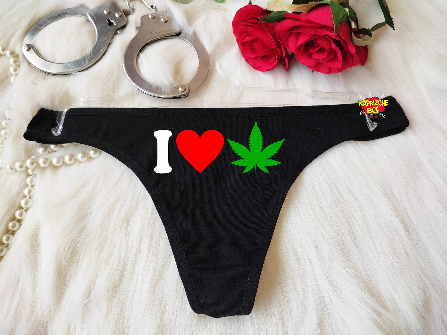 I Love Weed Panties