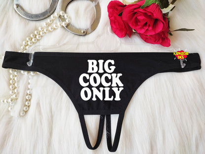 Big Cock Only Sexy Crotchless Thong,Naughty Sexy Panties, Lingerie For Sex, See Through Thong, Open Crotch Thong,Sex Gift For Her,Hotwife