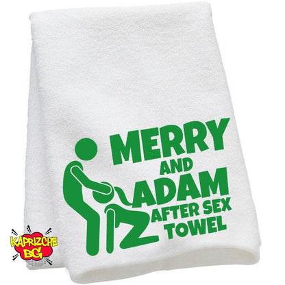 Custom Names After Sex Towel