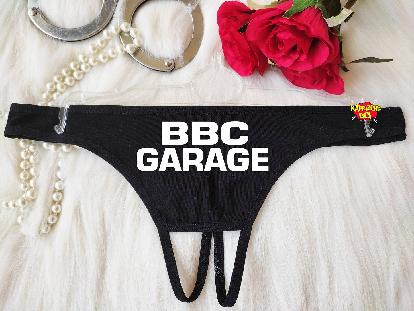 Big Black Cock Garage Hotwife Sexy Panties