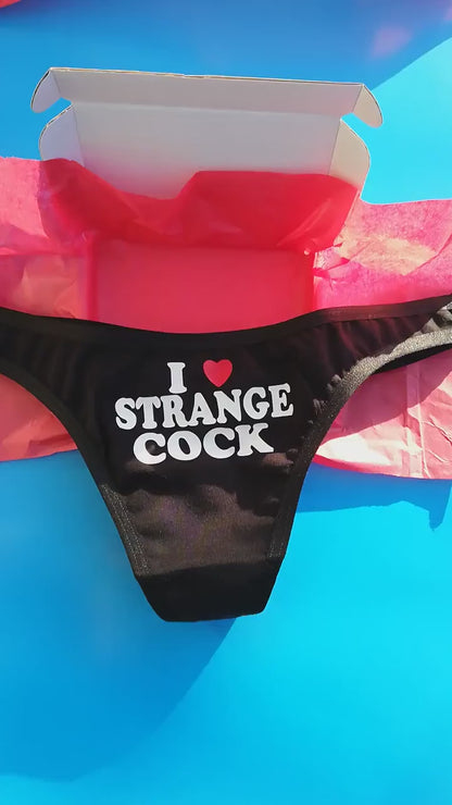 I Love Strange Cock Hotwife Sexy Panties